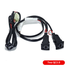 Load image into Gallery viewer, Quick Car Charger Socket USB QC3.0 PD Charge Cigarette Lighter Interface Adapter Button For VW Golf 6 Jetta 5 MK5 Scirocco 06-14
