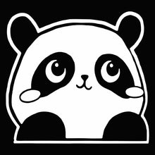 Load image into Gallery viewer, ATV Creative Peeking Panda Car Stickers Decal Vinyl Cute Occlusion Scratch Refrigerator Air Conditioner Reflective Sticker Car Accessories
