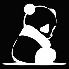 Load image into Gallery viewer, ATV Creative Peeking Panda Car Stickers Decal Vinyl Cute Occlusion Scratch Refrigerator Air Conditioner Reflective Sticker Car Accessories
