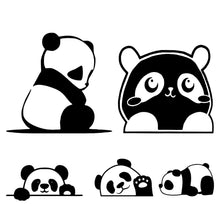 Load image into Gallery viewer, ATV Creative Peeking Panda Car Stickers Decal Vinyl Cute Occlusion Scratch Refrigerator Air Conditioner Reflective Sticker Car Accessories
