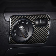 Load image into Gallery viewer, Car Headlight Switch Control Frame Sticker Anti-scratch Stickers for VW Golf 6 R MK6 Scirocco 09-16 Carbon Fiber Style
