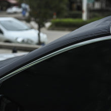 Load image into Gallery viewer, Car Front Rear Windshield Sunshade Snap Cover Sunshade Snowproof Automobile Sunshade Cover for Cars Minivans and SUVs Waterproof
