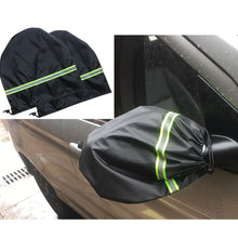 Load image into Gallery viewer, Car Front Rear Windshield Sunshade Snap Cover Sunshade Snowproof Automobile Sunshade Cover for Cars Minivans and SUVs Waterproof
