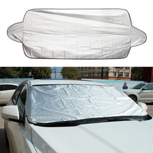Load image into Gallery viewer, 200cmx 70cm Car Exterior Windshield Protector Prevent Snow Ice Sun Shade Dust Frost Freezing Snow Windshield Cover for Car Front and Rear Windshield
