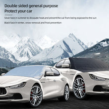 Load image into Gallery viewer, 200cmx 70cm Car Exterior Windshield Protector Prevent Snow Ice Sun Shade Dust Frost Freezing Snow Windshield Cover for Car Front and Rear Windshield
