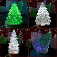 Load image into Gallery viewer, 3D Christmas Tree Silicone Mold DIY Handmade Christmas Ornament Aromath Soap Epoxy Resin Plaster Craft Molds Home Festival Decor
