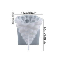 Load image into Gallery viewer, 3D Christmas Tree Silicone Mold DIY Handmade Christmas Ornament Aromath Soap Epoxy Resin Plaster Craft Molds Home Festival Decor
