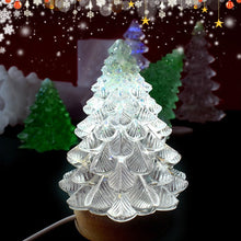 Load image into Gallery viewer, 3D Christmas Tree Silicone Mold DIY Handmade Christmas Ornament Aromath Soap Epoxy Resin Plaster Craft Molds Home Festival Decor
