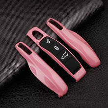 Load image into Gallery viewer, 4Pcs/Set Car Smart Remote Key Case Fob Covers Set Shell for Porsche Cayman Cayenne 911 970 981 991 Panamera Spyder Carrera Macan Boxster
