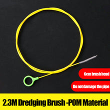 Load image into Gallery viewer, 230cm/90.55inch Car Drain Dredge Cleaning Scrub Brush Auto Sunroof Long Hoses Detailing Cleaning Tool Spiral Cleaning Brush
