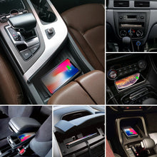 Load image into Gallery viewer, Car Wireless Fast Charger Silicone Anti-skid Pad Cradle Dock for iPhone 14 13 X 12 Pro Max Samsung Charging Stand 15W Interior Accessories

