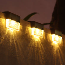 Load image into Gallery viewer, Solar Deck Lights Outdoor LED Garden Step Lighting IP65 Waterproof Stairs Patio Pathway Yard Fence Wall Lamp Christmas Decoration Bubble Lamp

