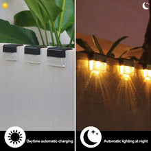 Load image into Gallery viewer, Solar Deck Lights Outdoor LED Garden Step Lighting IP65 Waterproof Stairs Patio Pathway Yard Fence Wall Lamp Christmas Decoration Bubble Lamp
