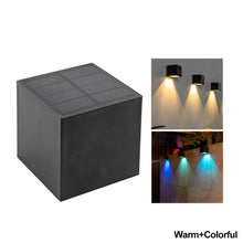 Load image into Gallery viewer, Solar Spot Light Outdoor Wall Lamp Solar LED Light Waterproof Garden Courtyard Fence Decoration Lamp Solar Decor Lighting
