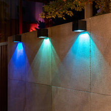 Load image into Gallery viewer, Solar Spot Light Outdoor Wall Lamp Solar LED Light Waterproof Garden Courtyard Fence Decoration Lamp Solar Decor Lighting
