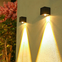 Load image into Gallery viewer, Solar Spot Light Outdoor Wall Lamp Solar LED Light Waterproof Garden Courtyard Fence Decoration Lamp Solar Decor Lighting

