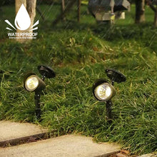 Load image into Gallery viewer, Solar Lawn Lamp Spotlights Outdoor Waterproof 4LED Landscape Light Garden Yard Decor Solar Powered Lights
