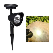 Load image into Gallery viewer, Solar Lawn Lamp Spotlights Outdoor Waterproof 4LED Landscape Light Garden Yard Decor Solar Powered Lights
