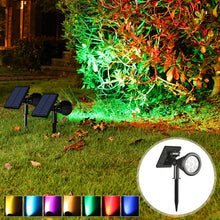 Load image into Gallery viewer, 7/18 LED Solar Lawn Lights Outdoor Landscape Spotlights IP65 Waterproof Upgraded Solar Powered Wall Lamp Villa Garden Decorative Lamp
