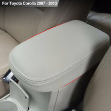 Load image into Gallery viewer, Car Armrest Box Center Console Lid Armrest Cover Interior Accessories Microfiber Leather Cover For Toyota Corolla 2007 - 2013
