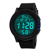 Load image into Gallery viewer, Fashion Dual Display Electronic Watch Multifunctional Outdoor Sports Waterproof Cool Light Men's Business Electronic Watch
