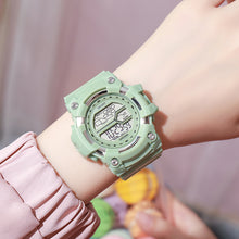Load image into Gallery viewer, Fashion Outdoor Electronic Watch Children's Student Cool Sports Glow Week Time Multi-function Sports Watch
