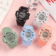 Load image into Gallery viewer, Fashion Outdoor Electronic Watch Children's Student Cool Sports Glow Week Time Multi-function Sports Watch
