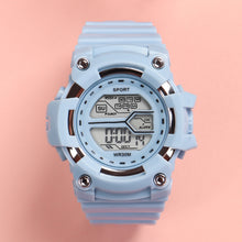Load image into Gallery viewer, Fashion Outdoor Electronic Watch Children's Student Cool Sports Glow Week Time Multi-function Sports Watch
