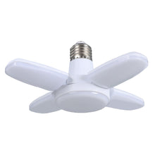 Load image into Gallery viewer, Fan Shaped Foldable LED Bulb 85-265V 40 Bulbs Deformation Suitable For Homes Warehouses and Garages Warm White Celling Light
