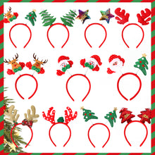 Load image into Gallery viewer, Christmas Headband Elk Santa Claus Snowman Christmas Tree Hair Band Kids Girls Hair Accessories Xmas New Year Decor Decorations For Home
