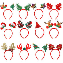 Load image into Gallery viewer, Christmas Headband Elk Santa Claus Snowman Christmas Tree Hair Band Kids Girls Hair Accessories Xmas New Year Decor Decorations For Home
