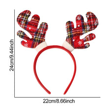 Load image into Gallery viewer, Christmas Headband Elk Santa Claus Snowman Christmas Tree Hair Band Kids Girls Hair Accessories Xmas New Year Decor Decorations For Home
