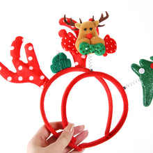Load image into Gallery viewer, Christmas Headband Elk Santa Claus Snowman Christmas Tree Hair Band Kids Girls Hair Accessories Xmas New Year Decor Decorations For Home
