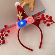 Load image into Gallery viewer, Christmas Headband Elk Santa Claus Snowman Christmas Tree Hair Band Kids Girls Hair Accessories Xmas New Year Decor Decorations For Home
