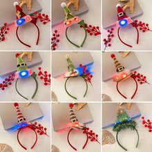 Load image into Gallery viewer, Christmas Headband Elk Santa Claus Snowman Christmas Tree Hair Band Kids Girls Hair Accessories Xmas New Year Decor Decorations For Home
