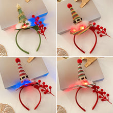 Load image into Gallery viewer, Christmas Headband Elk Santa Claus Snowman Christmas Tree Hair Band Kids Girls Hair Accessories Xmas New Year Decor Decorations For Home
