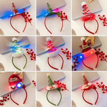 Load image into Gallery viewer, Christmas Headband Elk Santa Claus Snowman Christmas Tree Hair Band Kids Girls Hair Accessories Xmas New Year Decor Decorations For Home
