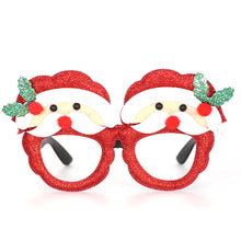 Load image into Gallery viewer, Christmas Glasses Glitter Decorative Glasses Kid Xmax Party Costume Eyeglasses Photo Props Christmas Decoration 2023 Navidad Gift
