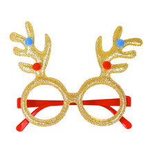 Load image into Gallery viewer, Christmas Glasses Glitter Decorative Glasses Kid Xmax Party Costume Eyeglasses Photo Props Christmas Decoration 2023 Navidad Gift
