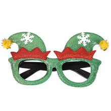 Load image into Gallery viewer, Christmas Glasses Glitter Decorative Glasses Kid Xmax Party Costume Eyeglasses Photo Props Christmas Decoration 2023 Navidad Gift
