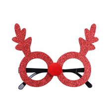 Load image into Gallery viewer, Christmas Glasses Glitter Decorative Glasses Kid Xmax Party Costume Eyeglasses Photo Props Christmas Decoration 2023 Navidad Gift
