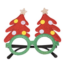 Load image into Gallery viewer, Christmas Glasses Glitter Decorative Glasses Kid Xmax Party Costume Eyeglasses Photo Props Christmas Decoration 2023 Navidad Gift
