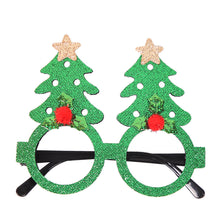 Load image into Gallery viewer, Christmas Glasses Glitter Decorative Glasses Kid Xmax Party Costume Eyeglasses Photo Props Christmas Decoration 2023 Navidad Gift
