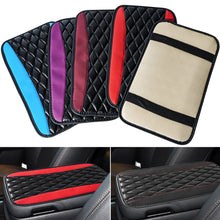 Load image into Gallery viewer, Universal Car Center Console Armrest Pad PU Leather Arm Rest Cover Box Mat Auto Armrests Storage Box Mats Interior Accessories
