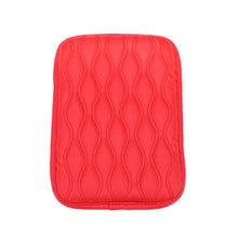 Load image into Gallery viewer, Car Interior Center Armrest Mat Auto Armrests Storage Box Leather Mats Dust-proof Cushion Cover Armrest Protector Pad
