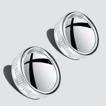 Load image into Gallery viewer, 2Pcs Car 360° Rotating Blind Spot Rear View Mirror Wide Angle Adjustable Round Mirror Suction Cup Convex Mirror
