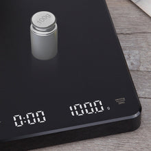 Load image into Gallery viewer, Digital Coffee Scale with Timer LED Screen Espresso USB 3kg/ 0.1g High Precision Measures in Oz/ml/g Kitchen Scale
