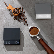 Load image into Gallery viewer, Digital Coffee Scale with Timer LED Screen Espresso USB 2kg/ 0.1g High Precision Measures in Oz/ml/g Kitchen Scale
