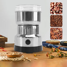 Load image into Gallery viewer, Portable Mini Kitchen Multifunctional Electric Grinder Cereal Nuts Beans Spices Grains Grinder Machine Home Coffee Grinder
