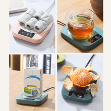 Load image into Gallery viewer, Electric Mug Mat Constant TemperatureIntelligent Warm Coaster for Coffee Milk Tea Office Home Office Desktop Cup Heater Gift
